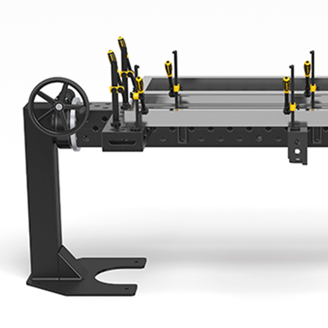 US6M050016: System 16 Imperial (Inch) Series MP 500 M - Positioner - System 16 Imperial Series Welding Tables by Siegmund - The Flattest, Most Reliable Welding Tables & Fixturing Accessories in the World