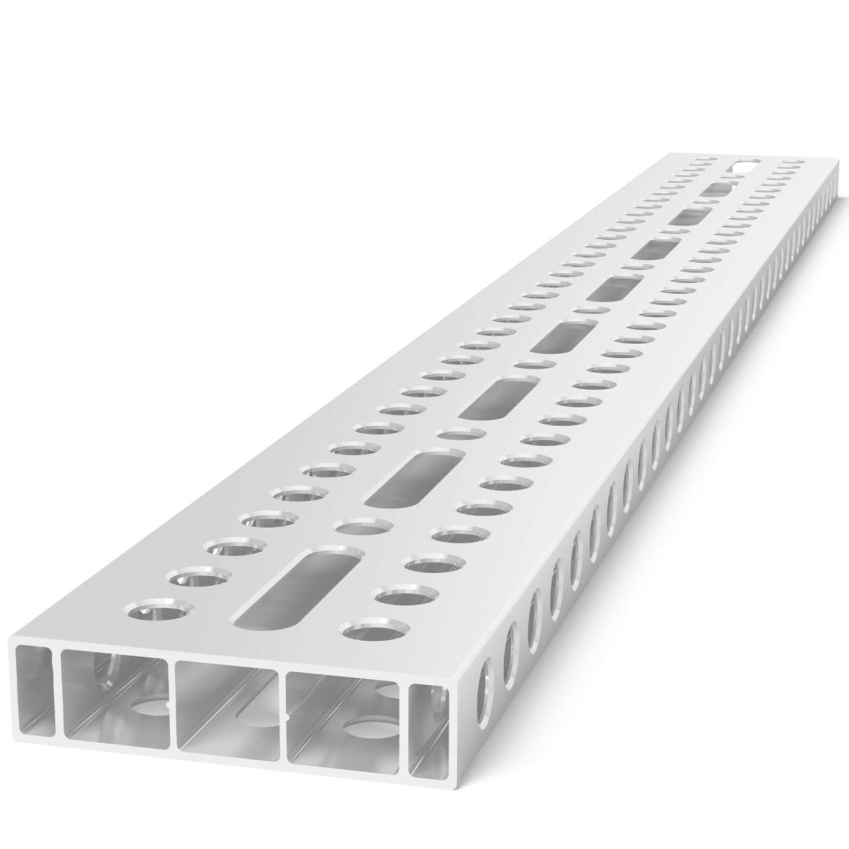 USAR28014183.VL: 6'x8" Aluminum Profile Bracket with Elongated Holes For System 28 Imperial Series Welding Tables - 28mm Imperial Series Welding Table Accessories by Siegmund - The Flattest, Most Reliable Welding Tables & Fixturing Accessories in the World