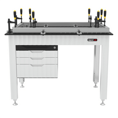 USBX000990.1: Sub Table Box with 3 Drawers for the System 16 Siegmund Imperial Series (Inch) Workbench - System 16 Imperial Series Welding Tables by Siegmund - The Flattest, Most Reliable Welding Tables & Fixturing Accessories in the World
