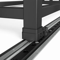 USRSF8: 3'x6' SB 8 - 1/8" High Connecting Frame with Inserted Rollers for the System 28 Imperial (Inch) Series Rail System - System 28 Imperial Series Welding Tables by Siegmund - The Flattest, Most Reliable Welding Tables & Fixturing Accessories in the World