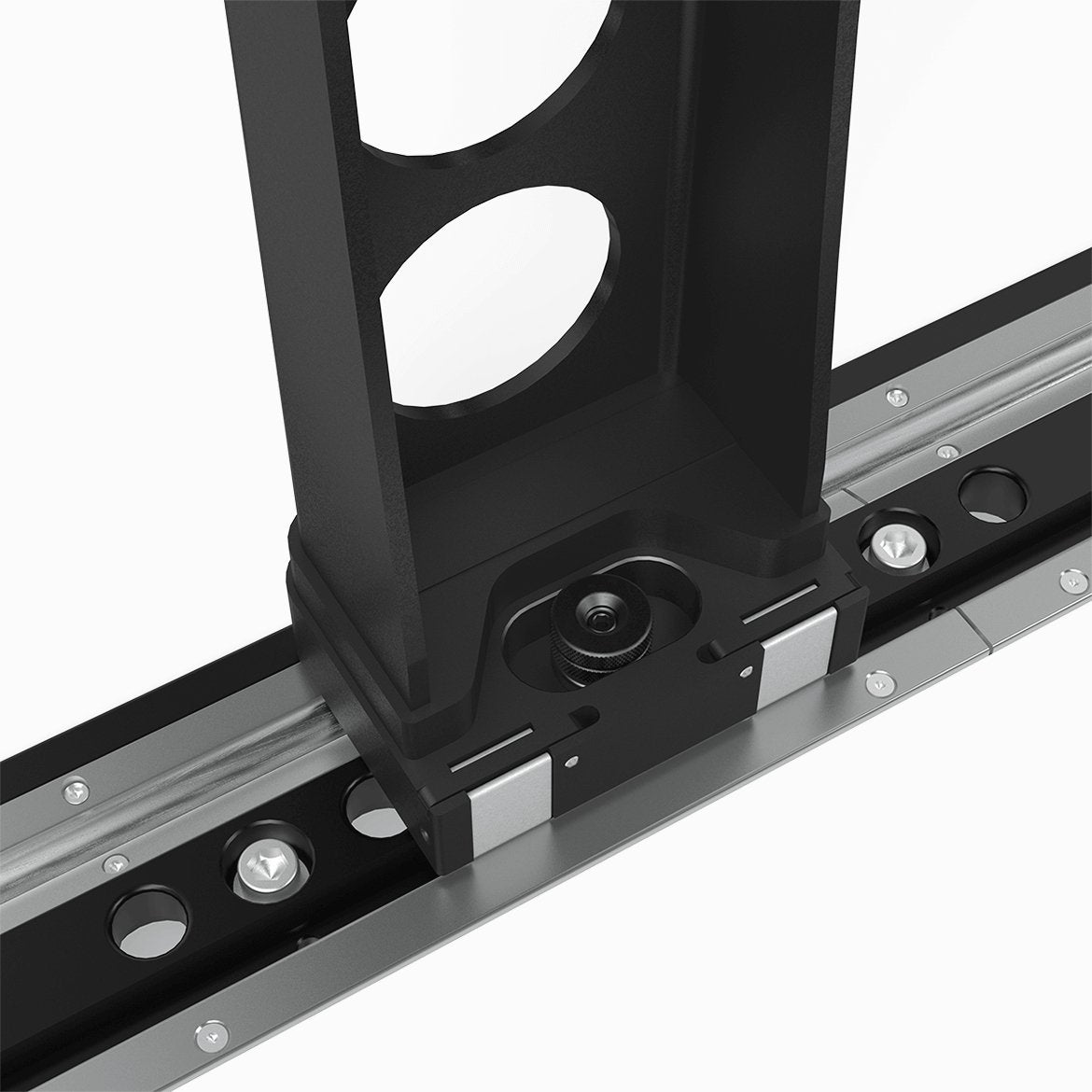 USRSU48.P: 4'x8"x8" U - Shape Square for the SB 3' System 28 Imperial Series Rail System (Plasma Nitrided) - System 28 Imperial Series Welding Tables by Siegmund - The Flattest, Most Reliable Welding Tables & Fixturing Accessories in the World