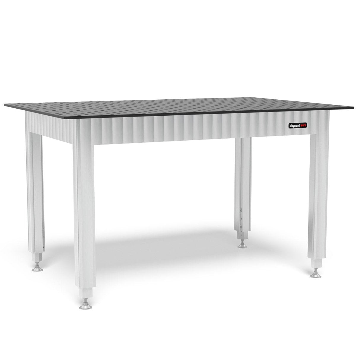 USWS161510: System 16 40"x60" Siegmund Imperial Series (Inch) Workbench with Plasma Nitration Perforated Plate - System 16 Imperial Series Welding Tables by Siegmund - The Flattest, Most Reliable Welding Tables & Fixturing Accessories in the World