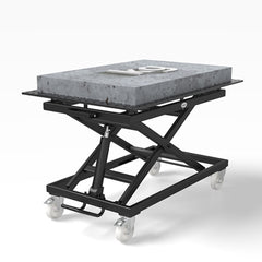 2-HS160035.P: 1,500x1,000x100mm System 16 Heavy-Duty Mobile Lifting Table