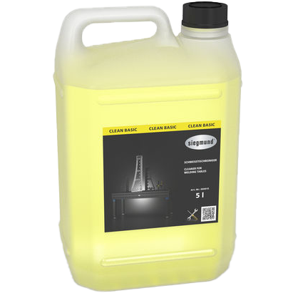US000915: 5 Liter Container of CleanBasic for Siegmund Welding Tables