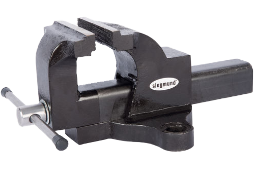 2-004302: 125mm Bench Vise With 28mm Boreholes for the System 28 Metric Series Welding Tables