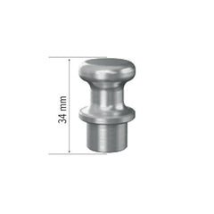 Magnetic Clamping Bolt 34 - Aluminum (Item No. 2-160740) - Siegmund Welding Tables and Fixtures USA - A Division of Quantum Machinery Group