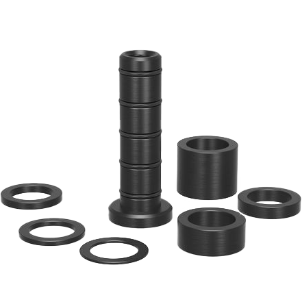 2-160821: 7 Piece Set of Supports (Burnished)