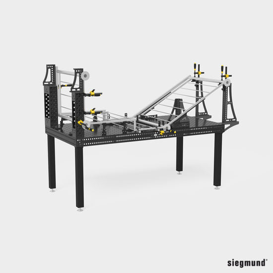 2-160857.X: 850mm Standard Leg for the Siegmund System 16 Metric Series Welding Tables