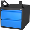 2-162990.1: Lockable 2 Drawer Sub Table Box Set for the System 16 PLUS Welding Tables