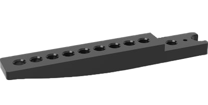 2-164050: Extension With 1 Row Of Holes For Perforated Plates (Nitrided)
