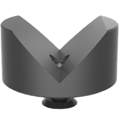 2-220647.1.PA: 80mm Ø, 90° Prism with Screwed-In Collar (Polyamide)