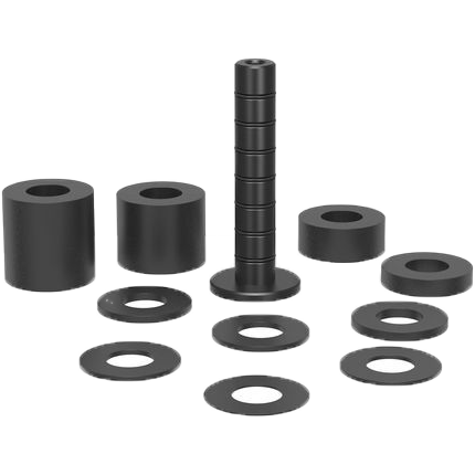 2-220821: 11 Piece Set of Supports (Burnished)