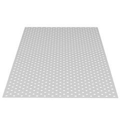 2-280207.D.2: Siegmund Perforated Aluminum Plate for System 28 Welding Table (280040) (2x 280207.D)