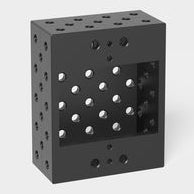 2-280360.2.P: 500x400x200mm Square U-Shape Riser Block (Plasma Nitrided) - Siegmund Welding Tables USA (An Official Division of Quantum Machinery)
