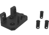 2-AP220399.1: Table Connection Adapter Set For Aluminum Profiles Connection With Flush Mount Bolt