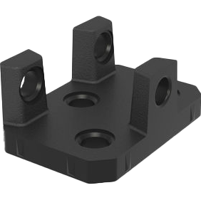 2-AP220399: Table Connection Adapter For Aluminum Profiles Connection (Nitrided)