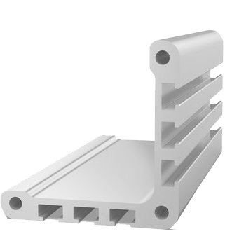 2-CS000172.6: 201mm 100 T-Slot Aluminum Profile For Siegmund Welding Tables