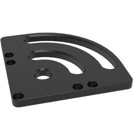 2-CS220192: 170mm Radial Base Plate (Nitrided)