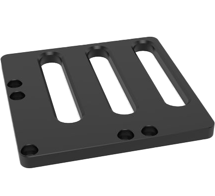2-CS220194: 170mm Linear Right Base Plate (Nitrided)