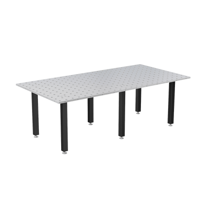 4-281030: Siegmund 2,400x1,200mm "BASIC" System 28 Welding Table