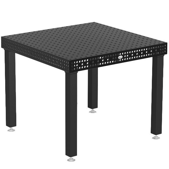 4-160010.X7D: Siegmund 1,000x1,000mm 8.7 Series System 16 Welding Table