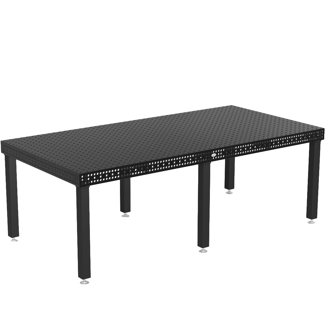 4-160030.X7D: Siegmund 2,400x1,200mm 8.7 Series System 16 Welding Table