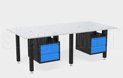 Sub Table Box for Basic 28 Welding Table (Item No. 2-281900) - Siegmund Welding Tables and Fixtures USA - A Division of Quantum Machinery Group