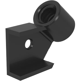 2-280663.1: 45° Adapter for Screw Clamp XL 2-280612.N (Burnished) - Siegmund Welding Tables and Fixtures USA - A Division of Quantum Machinery Group