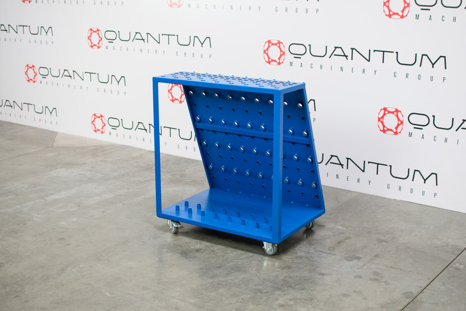 Tool Cart - Varnished (Item No. 2-280910) - Siegmund Welding Tables and Fixtures USA - A Division of Quantum Machinery Group
