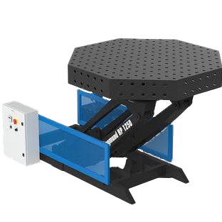 RP 3000 Roto-Positioner (without Welding Table Top) Max. Load Capacity: 6,600 lbs. / 3,000 kg. (Item No. 6R300016)