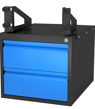 2-280990.1: Lockable 2 Drawer Sub Table Box Set for System 28 Welding Tables