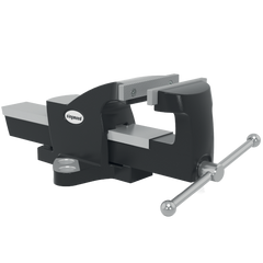 US004330: 5-7/8" Bench Vise with 1-1/10" Boreholes for the System 28 Imperial Series Welding Tables