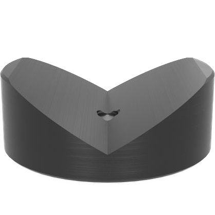 US160652.1: 3.15" Ø Prism 120° with Screwed-In Collar (Burnished / Nitrided)