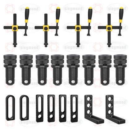 US163100: Set 1, 26 Piece Accessory Kit for the System 16 Imperial Series Welding Tables