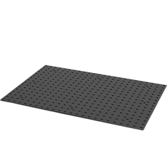 US164004.X7: 2.8'x4' (32"x48") Perforated Plate for System 16 Workstation (Plasma Nitrided)
