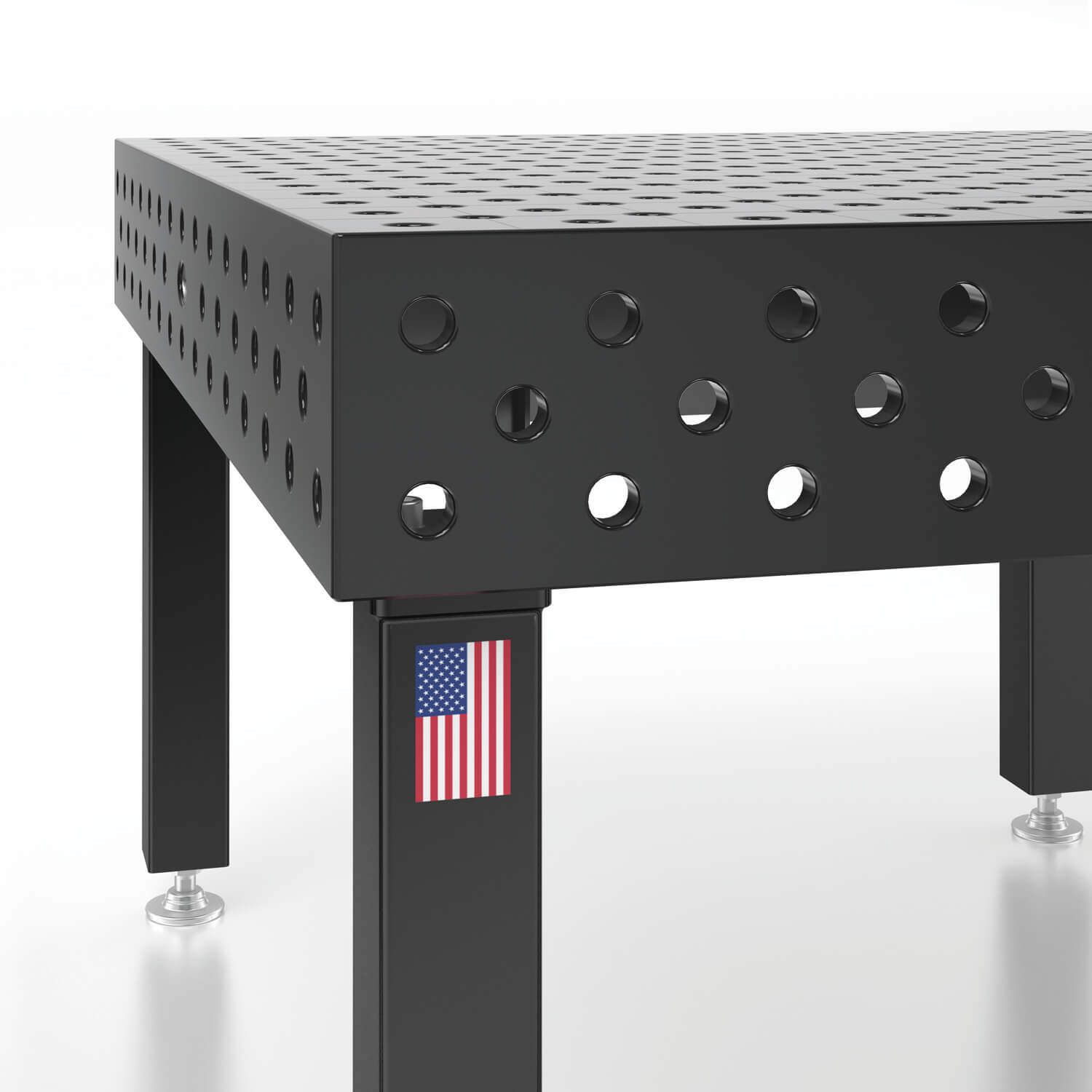 US280040.XD7: System 28 5'x10' (60"x120") Siegmund Imperial Series (Inch) Welding Table with Plasma Nitration