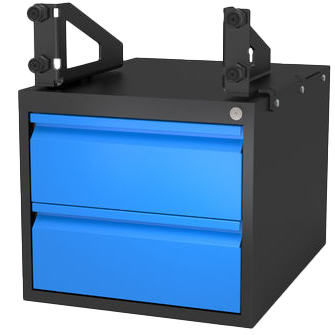 US280990.1: Lockable Sub Table Box Including 2 Drawers for the System 28 Imperial Series Welding Tables