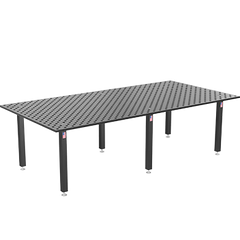 US281040.XD7: System 28 5'x10' (60"x120") Siegmund Imperial  "BASIC" Series (Inch) Welding Table with Plasma Nitration