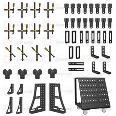 US283300: Set 3, 61 Piece Accessory Kit for the System 28 Imperial Series Welding Tables
