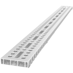USAR16014122.VL: 4' x 4" Aluminum Profile Bracket with Elongated Holes for System 16 Imperial Series